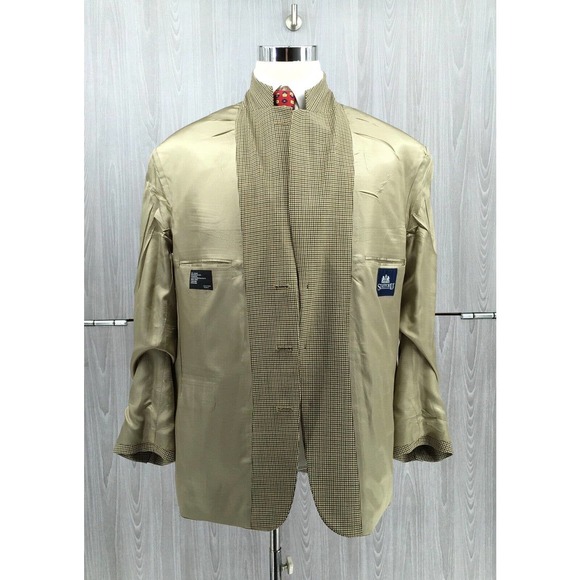 Stafford Men's Sport Coat Wool Blazer Size 44R‎ - Picture 6 of 8